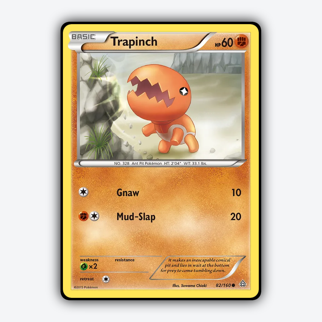 Trapinch 082/160 - Primal Clash Set - Card Rug
