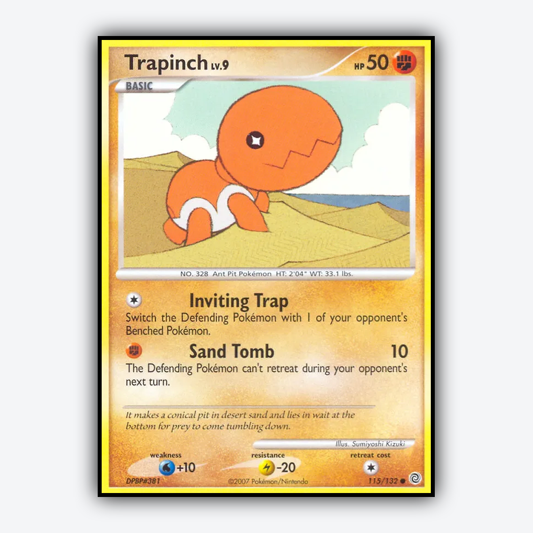 Trapinch 115/132 - Secret Wonders Set - Card Rug