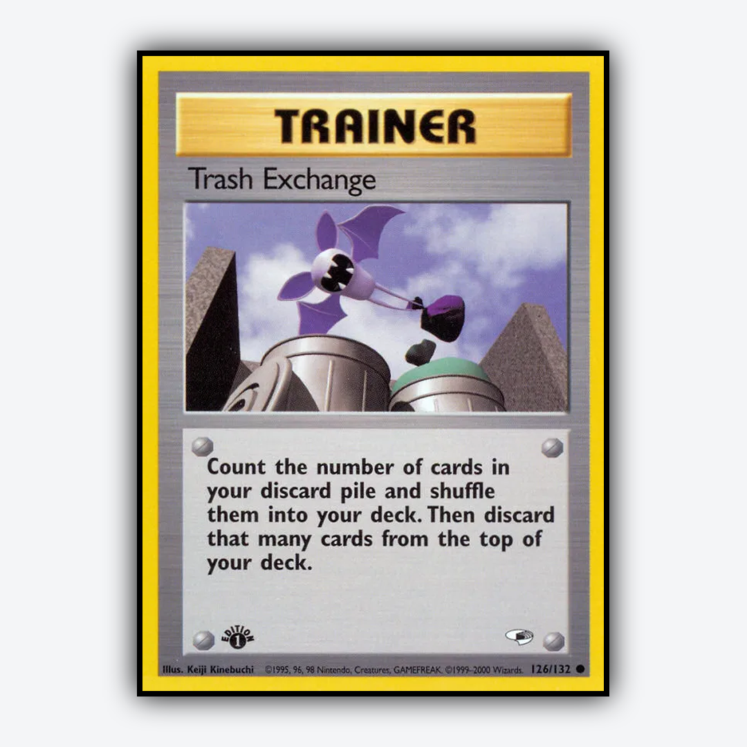 Trash Exchange 126/132 - Gym Heroes Set - Card Rug