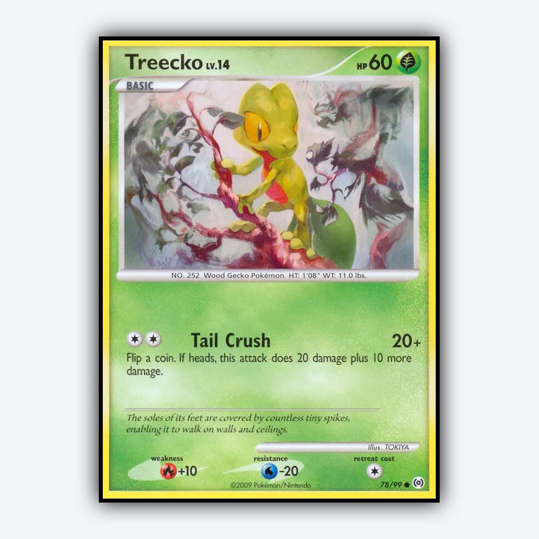 Treecko 078/99 - Arceus Set - Card Rug