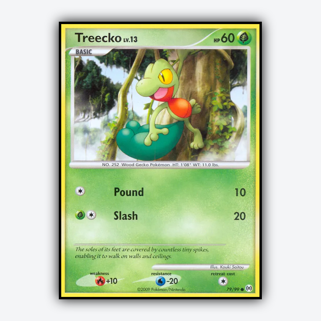 Treecko 079/99 - Arceus Set - Card Rug