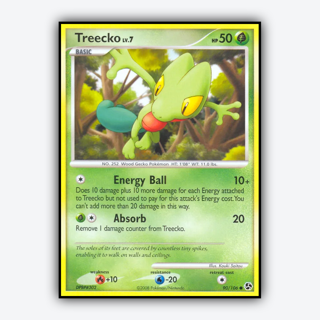 Treecko 090/106 - Great Encounters Set - Card Rug
