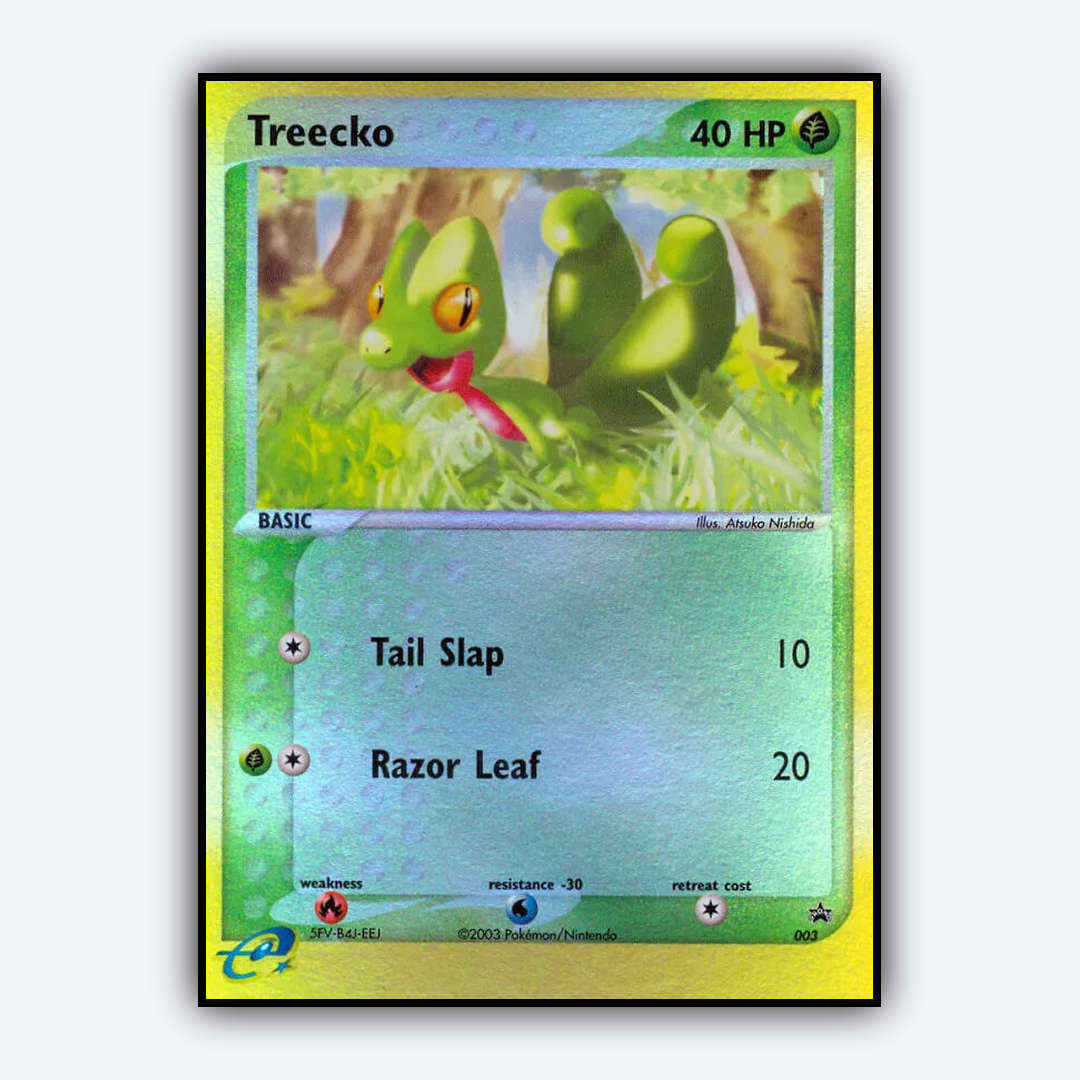 Treecko #3 - Nintendo Black Star Promos Set - Card Rug