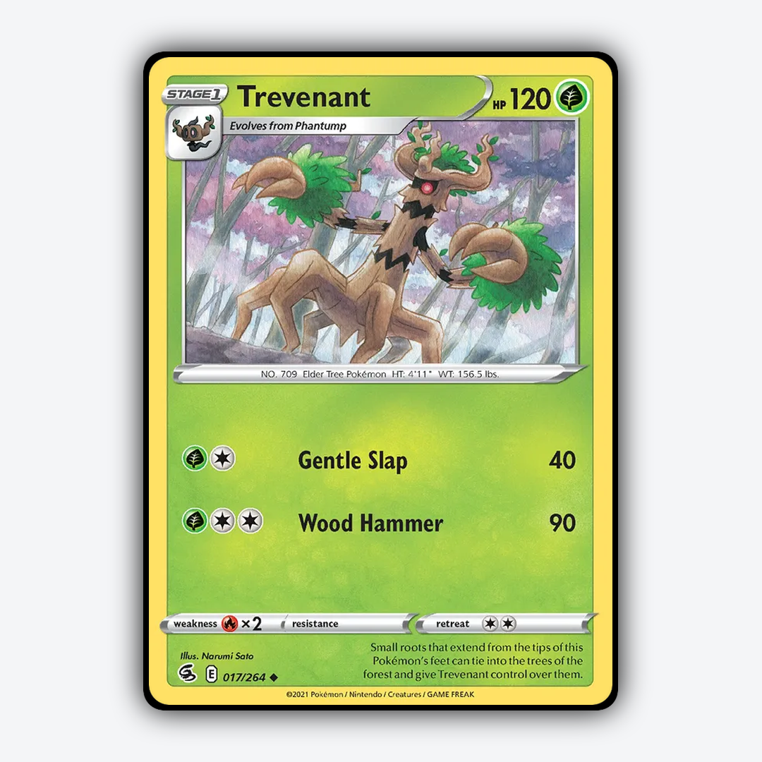 Trevenant 017/264 - Fusion Strike Set - Card Rug