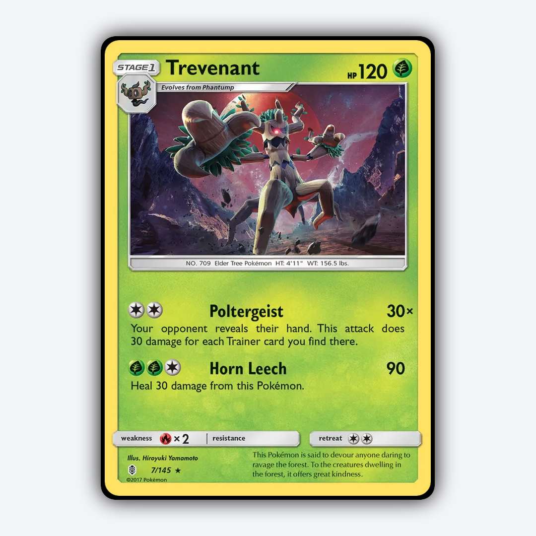 Trevenant 007/145 - Guardians Rising Set - Card Rug
