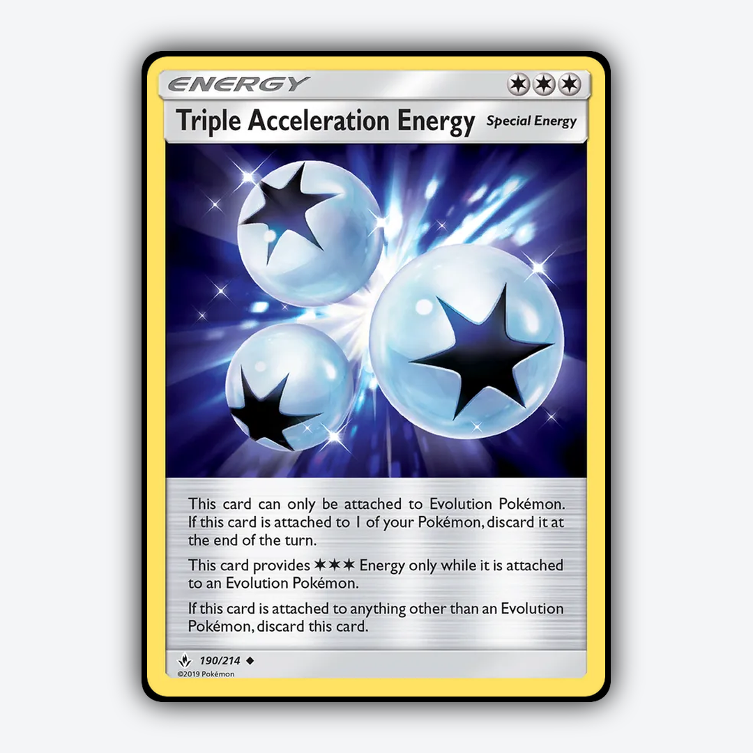 Triple Acceleration Energy 190/214 - Unbroken Bonds Set - Card Rug