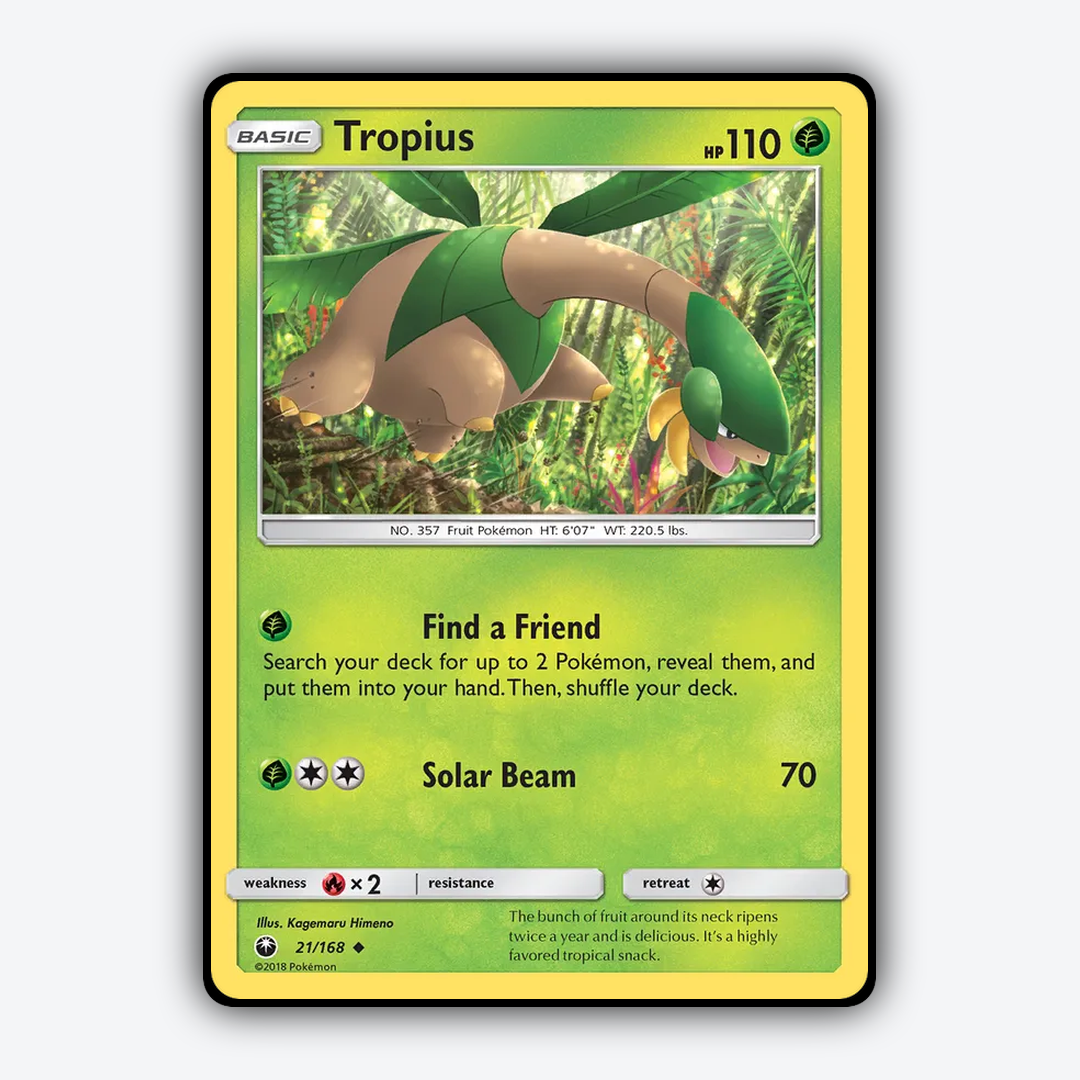 Tropius 021/168 - Celestial Storm Set - Card Rug