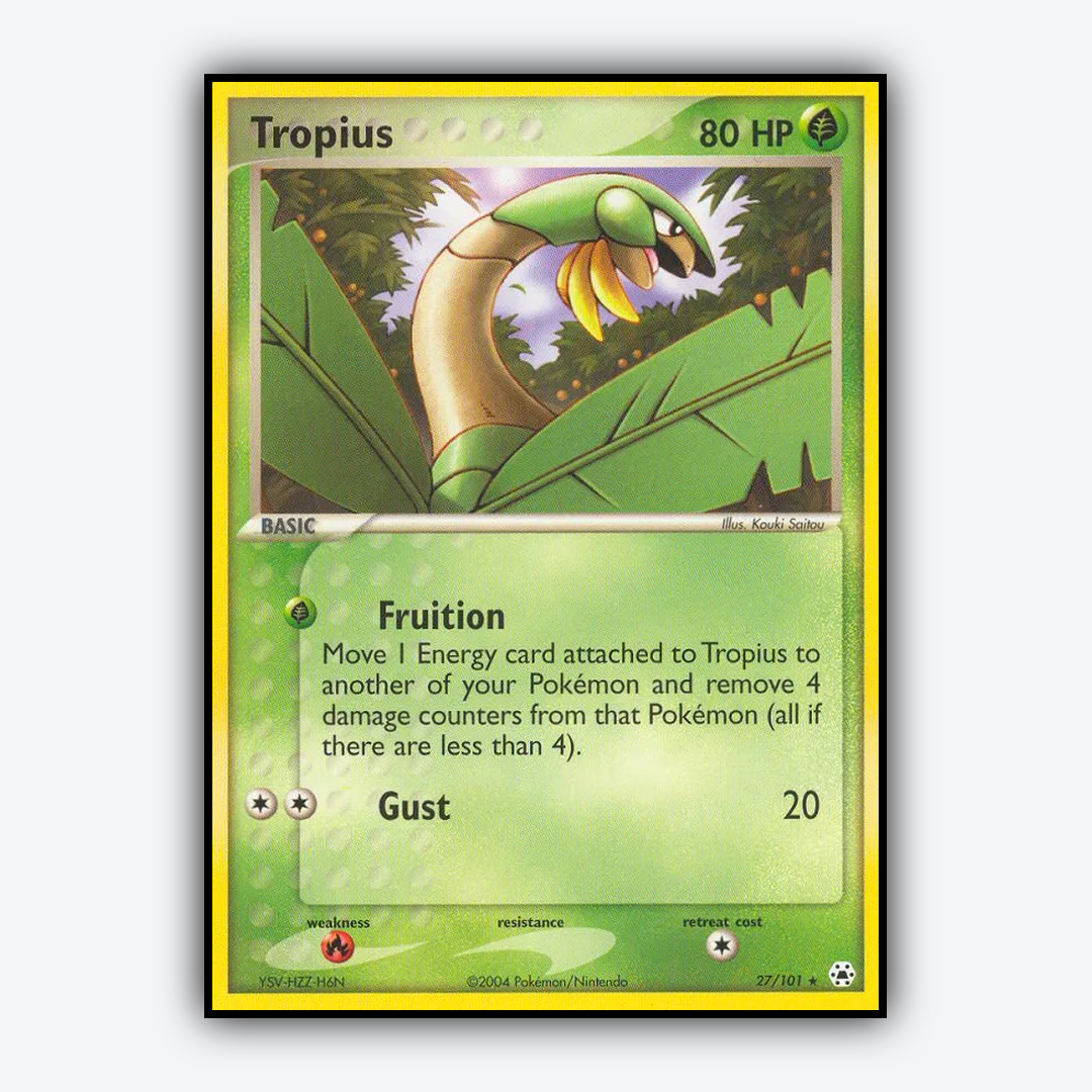 Tropius 027/101 - Hidden Legends Set - Card Rug