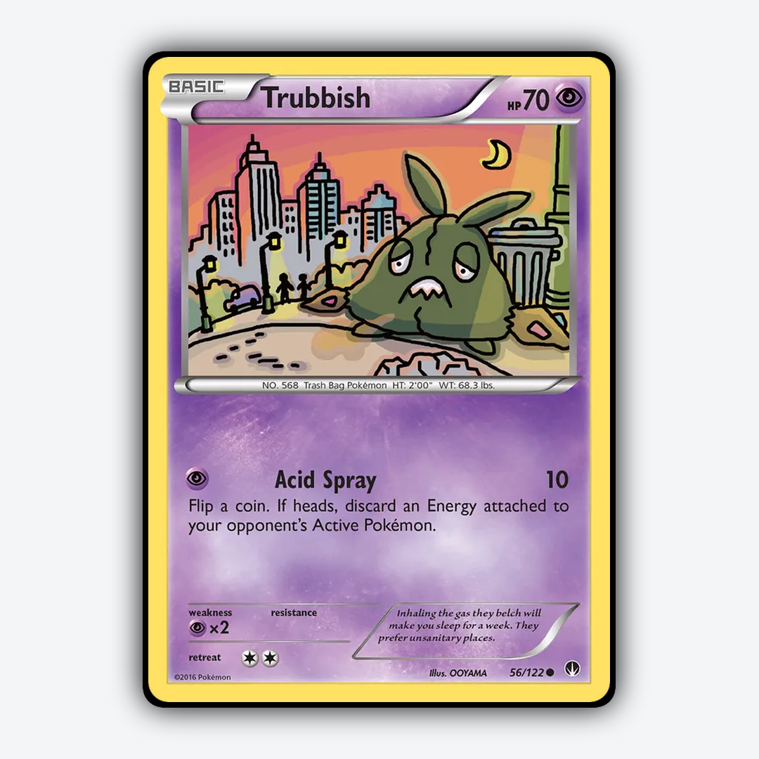 Trubbish 056/122 - BREAKpoint Set - Card Rug