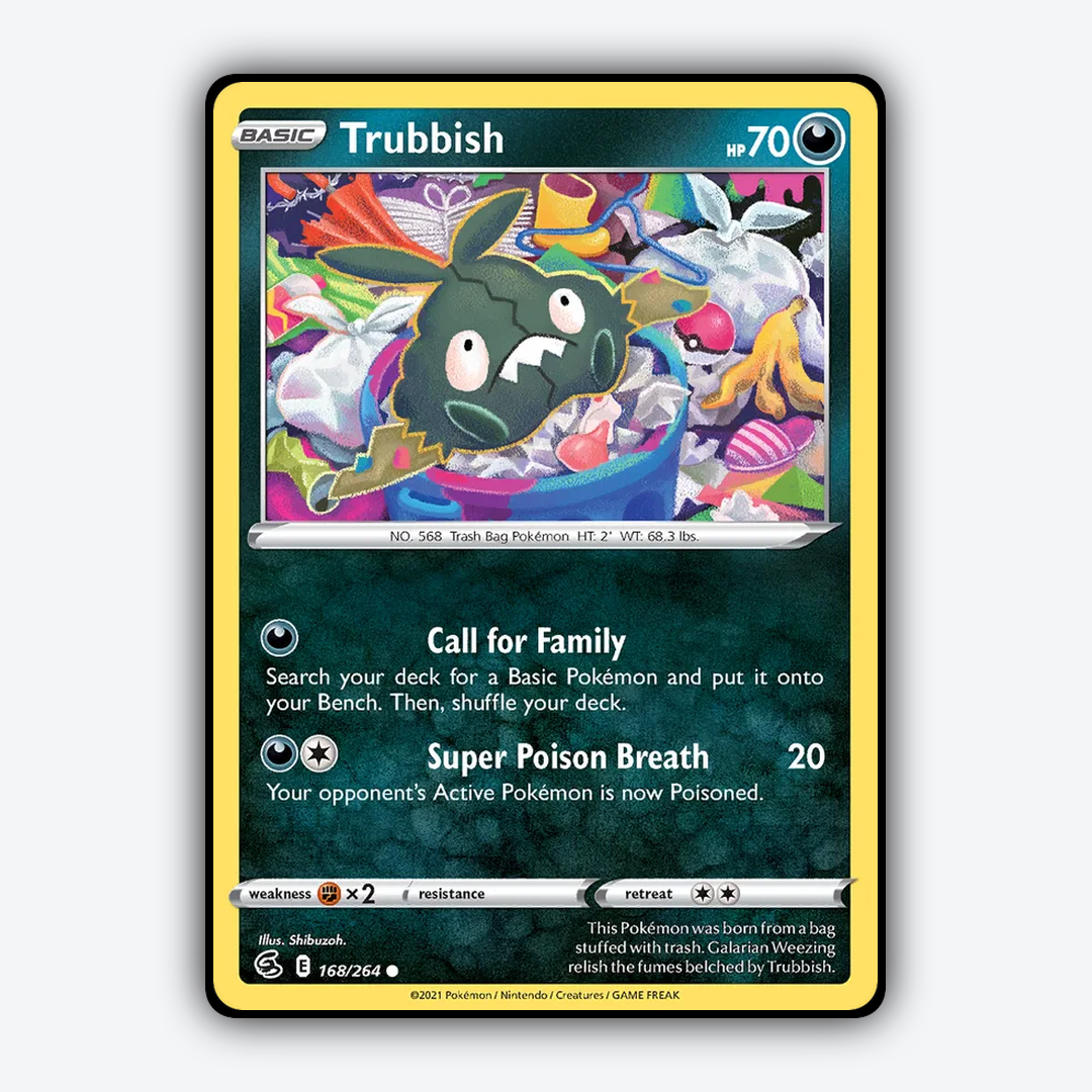 Trubbish 168/264 - Fusion Strike Set - Card Rug