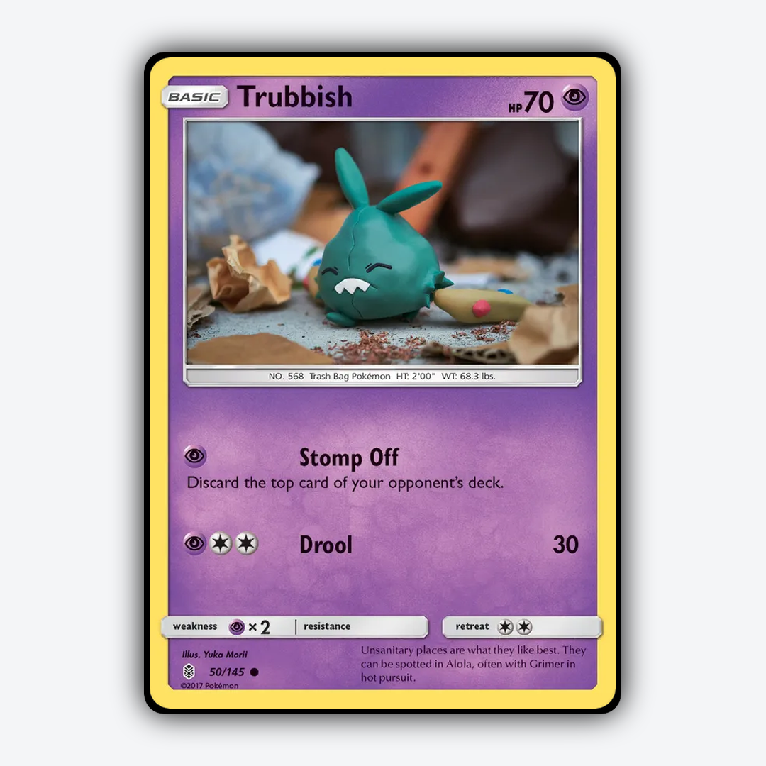 Trubbish 050/145 - Guardians Rising Set - Card Rug