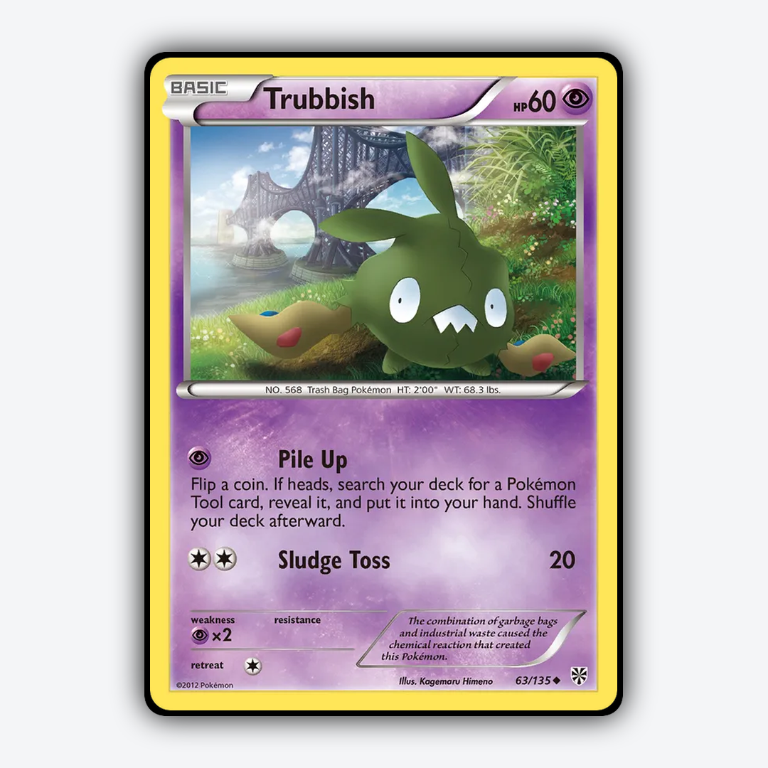 Trubbish 063/135 - Plasma Storm Set - Card Rug