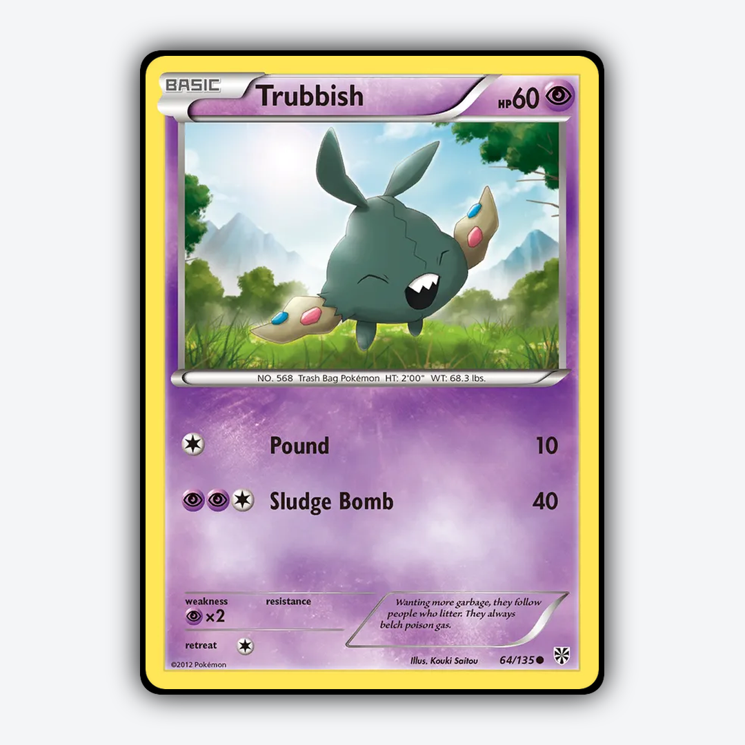 Trubbish 064/135 - Plasma Storm Set - Card Rug