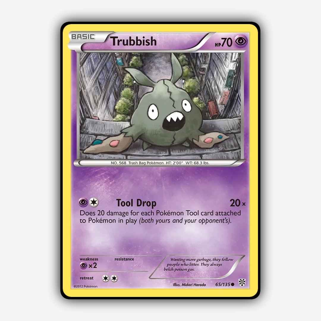 Trubbish 065/135 - Plasma Storm Set - Card Rug