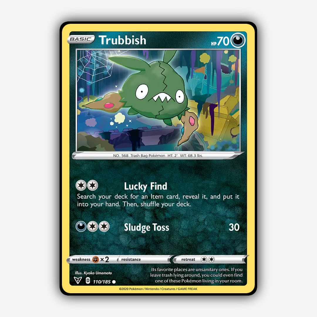 Trubbish 110/185 - Vivid Voltage Set - Card Rug