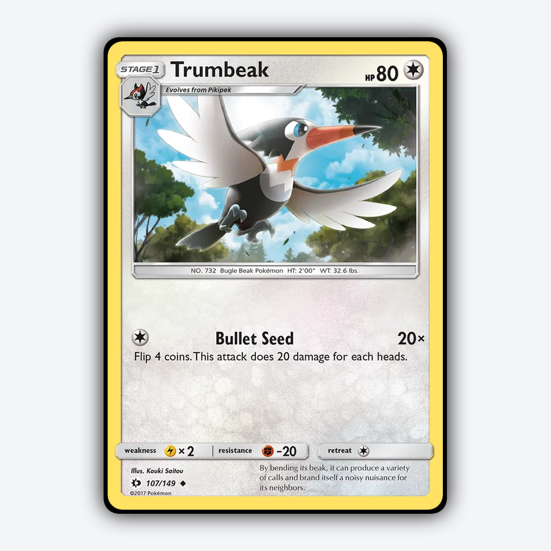 Trumbeak 107/149 - Sun & Moon Set - Card Rug