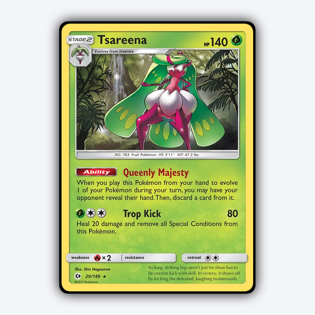 Tsareena 020/149 - Sun & Moon Set - Card Rug