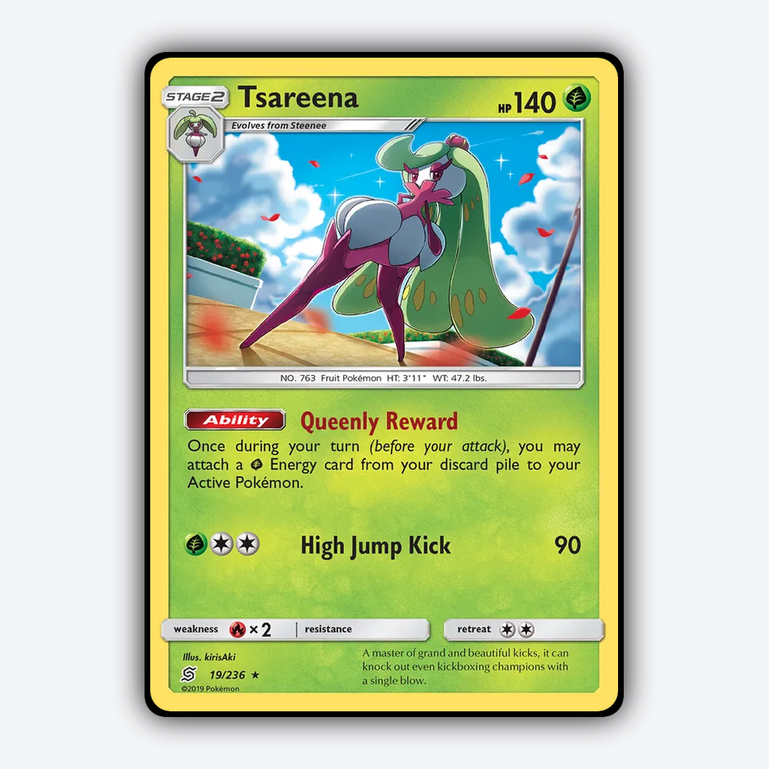 Tsareena 019/236 - Unified Minds Set - Card Rug