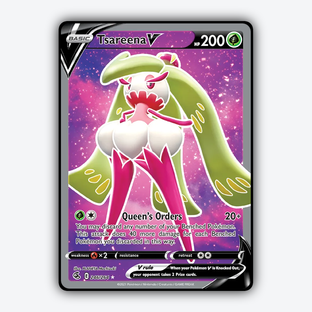 Tsareena V 246/264 - Fusion Strike Set - Card Rug
