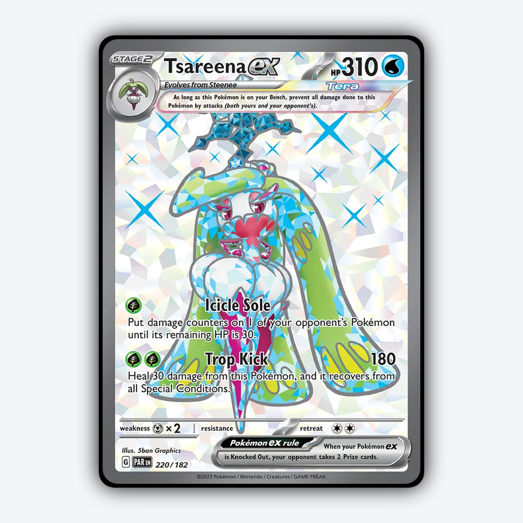 Tsareena ex #220 - Paradox Rift Set - Card Rug