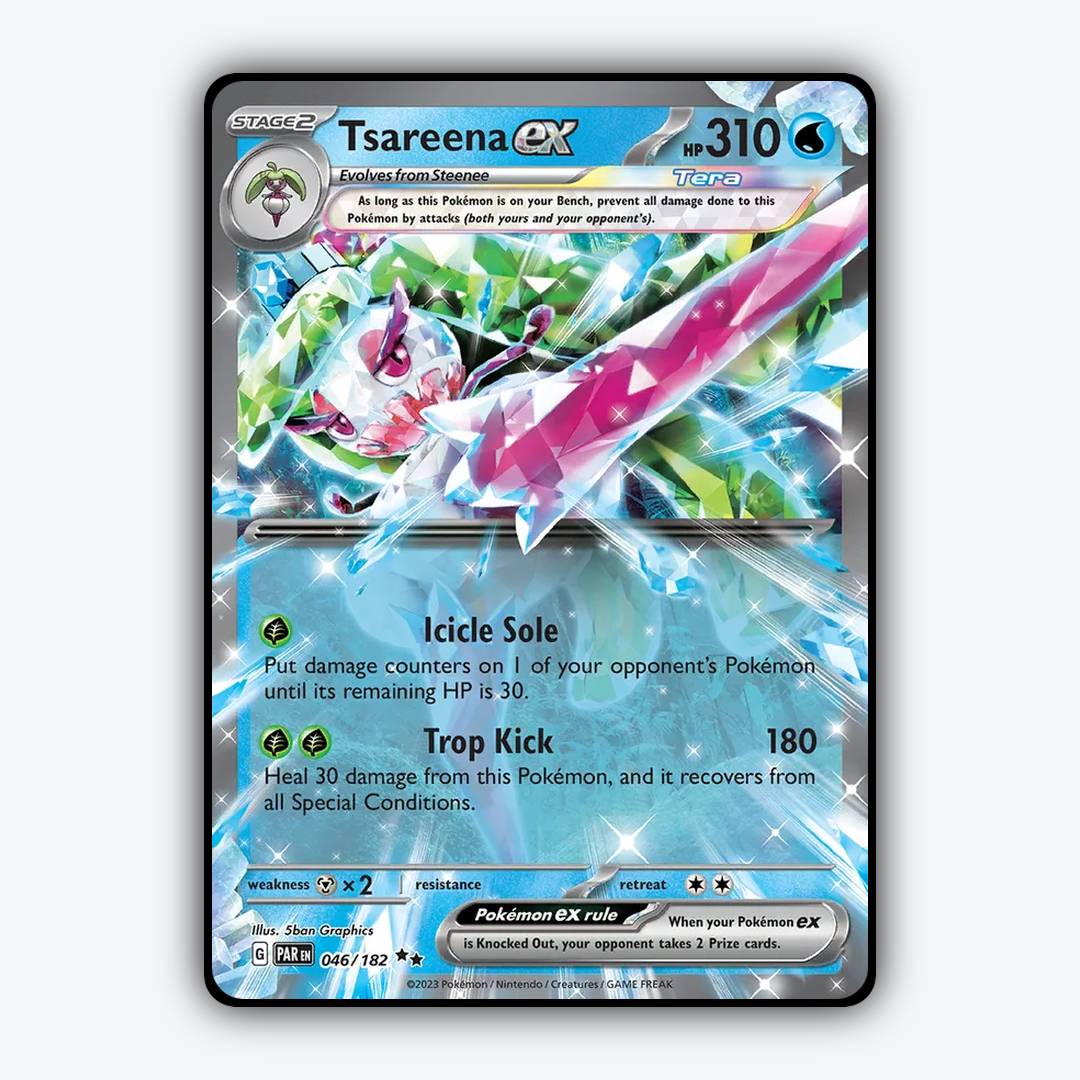 Tsareena ex #46 - Paradox Rift Set - Card Rug
