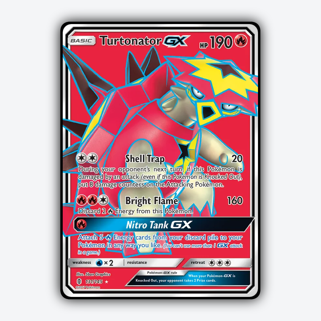 Turtonator-GX 131/145 - Guardians Rising Set - Card Rug