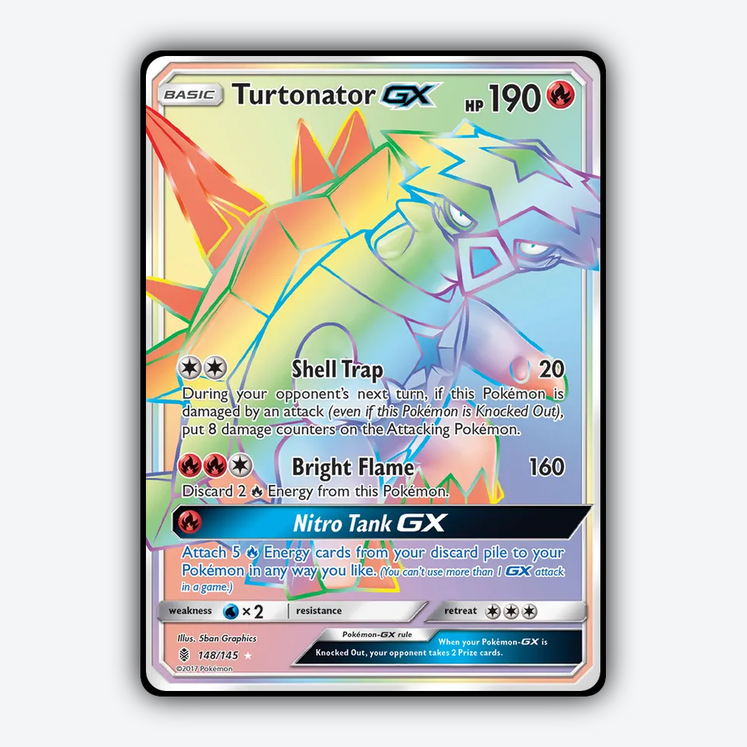 Turtonator-GX 148/145 - Guardians Rising Set - Card Rug