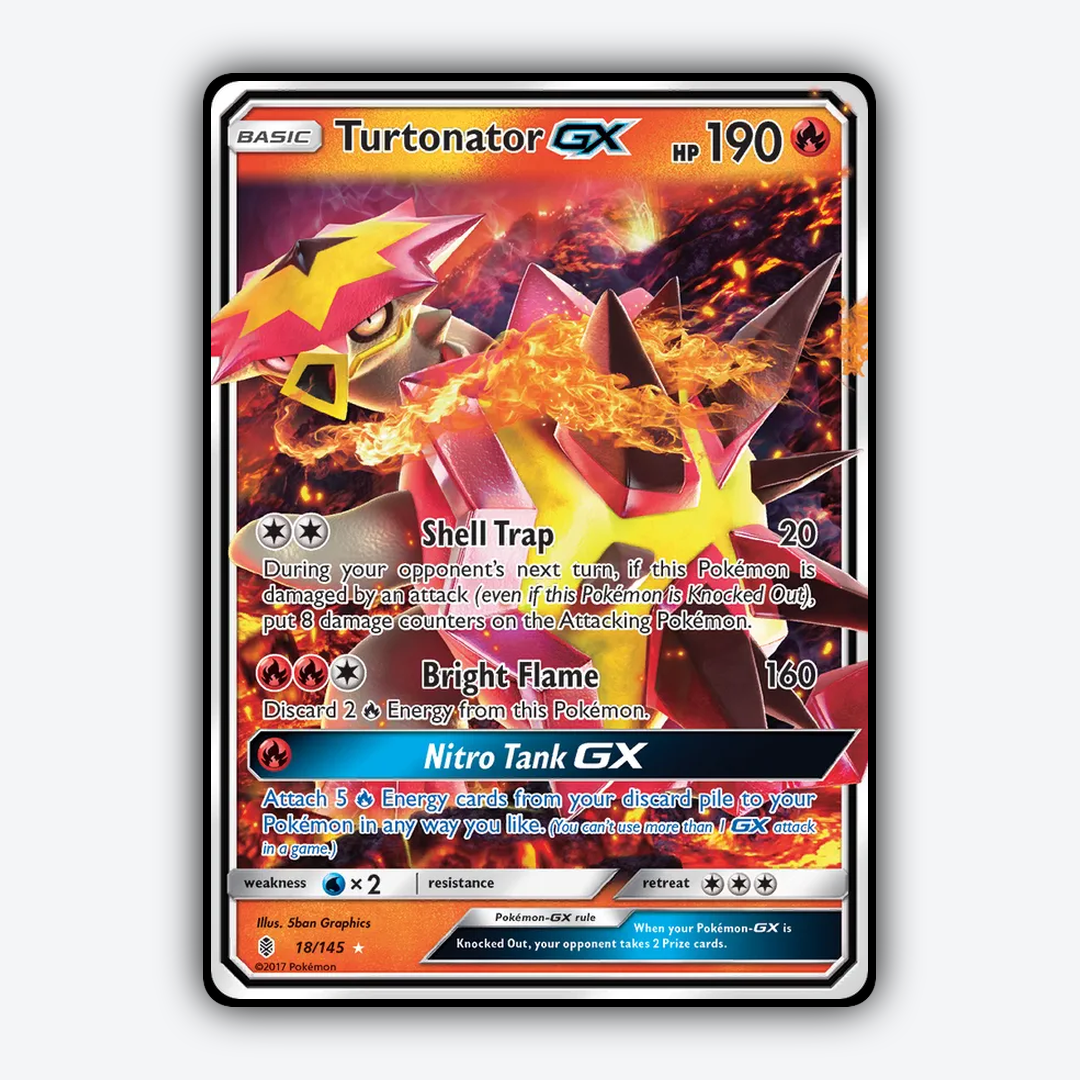 Turtonator-GX 018/145 - Guardians Rising Set - Card Rug