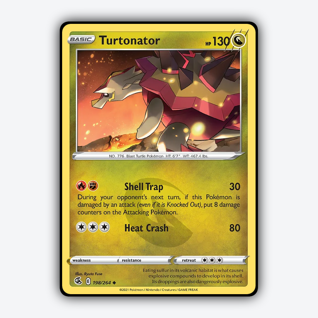 Turtonator 198/264 - Fusion Strike Set - Card Rug
