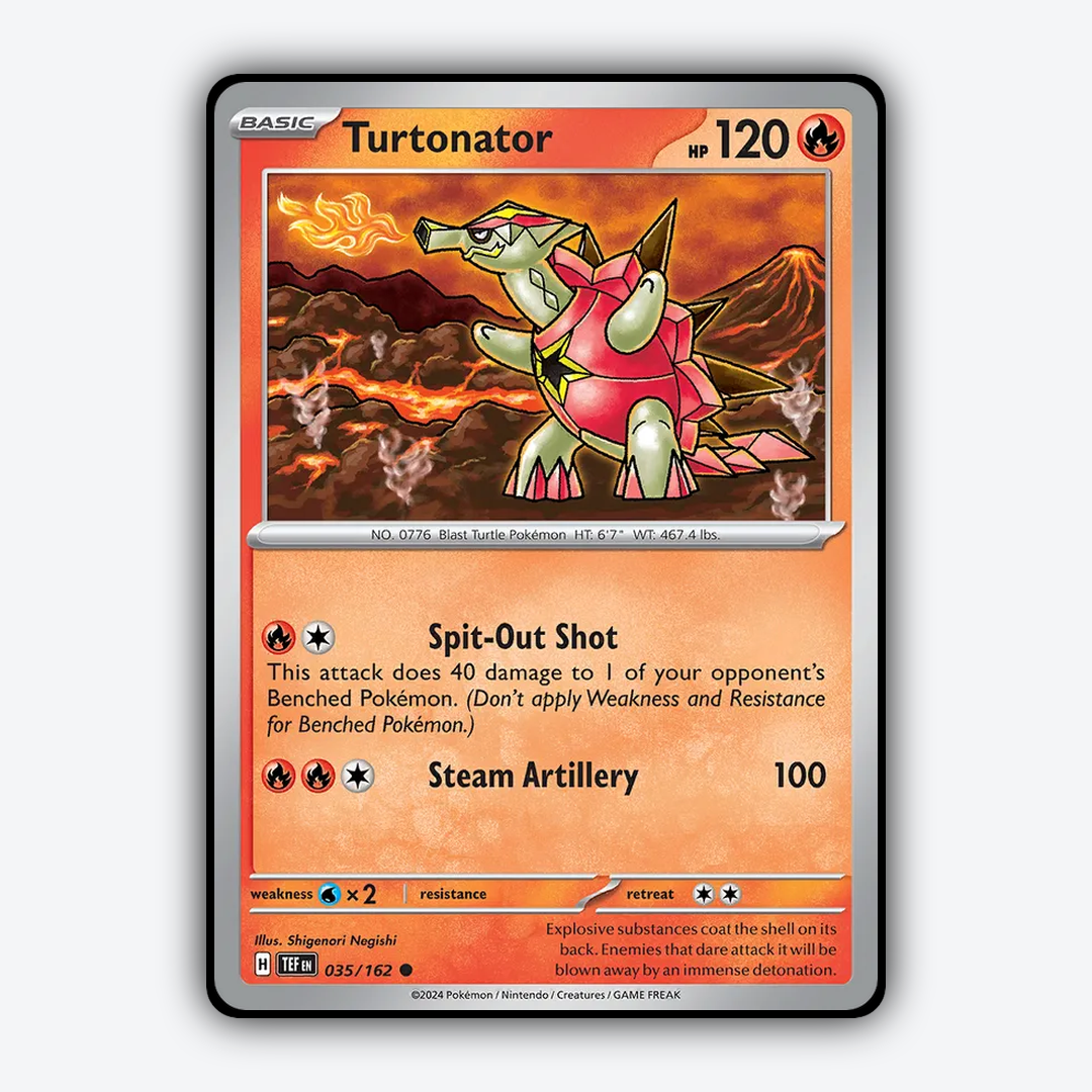 Turtonator 035/162 - Temporal Forces Set - Card Rug