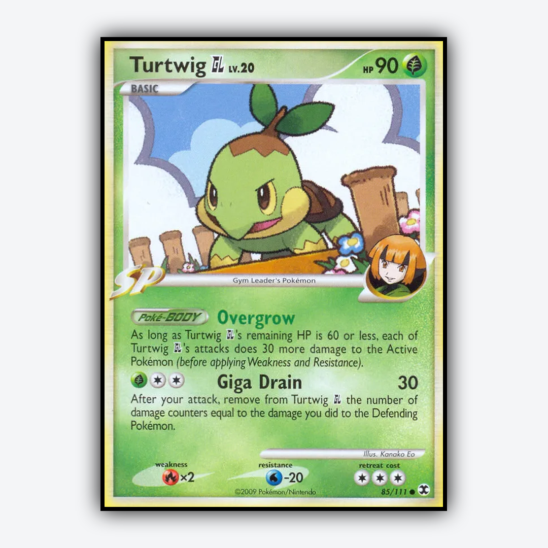 Turtwig GL 085/111 - Rising Rivals Set - Card Rug