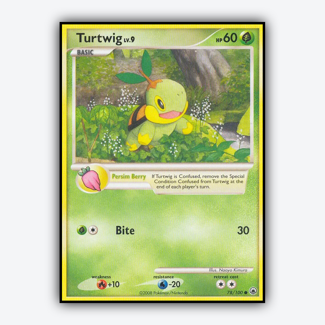 Turtwig 078/100 - Majestic Dawn Set - Card Rug