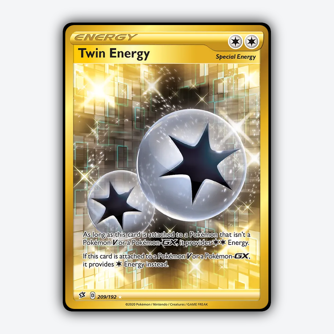 Twin Energy 209/192 - Rebel Clash Set - Card Rug