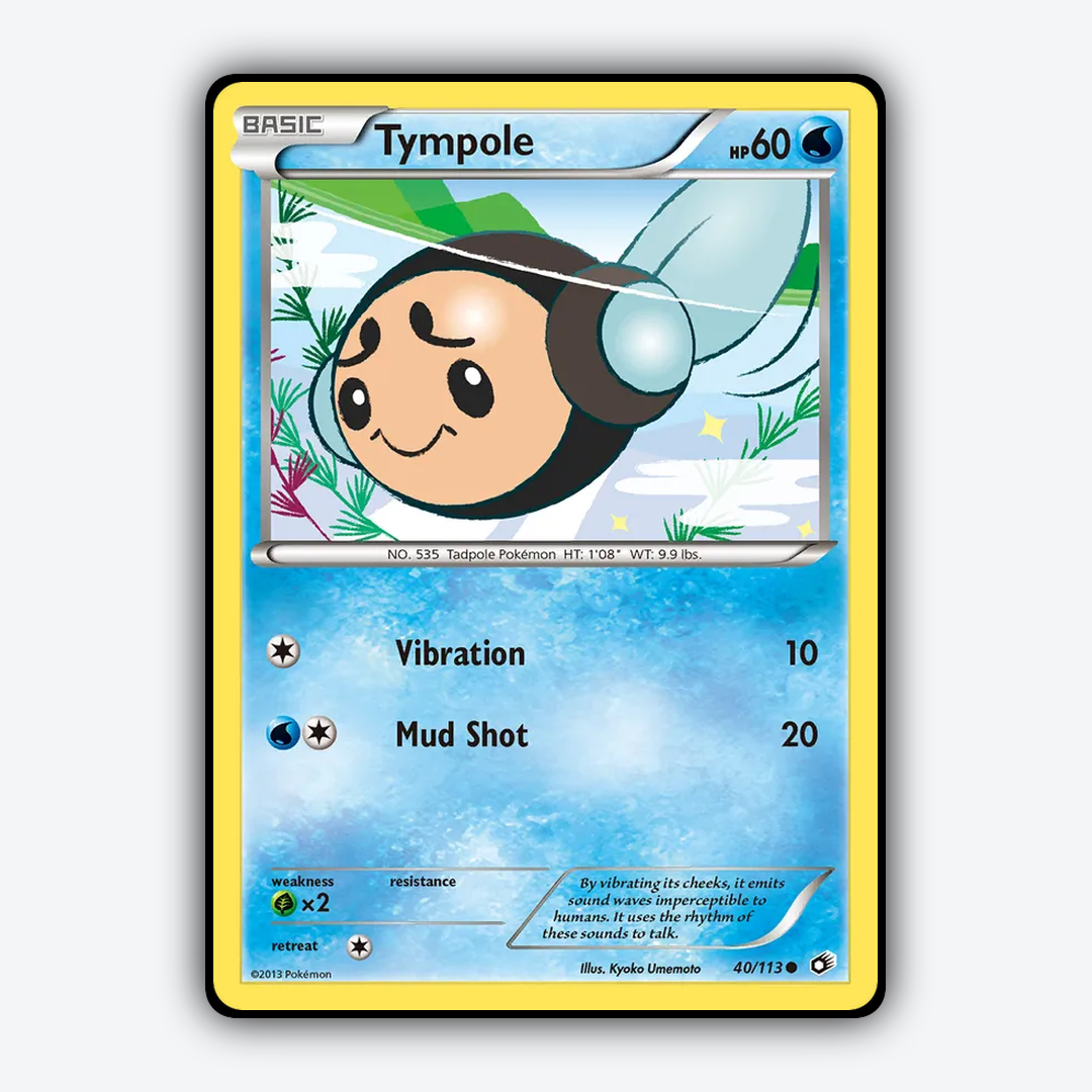 Tympole 040/113 - Legendary Treasures Set - Card Rug