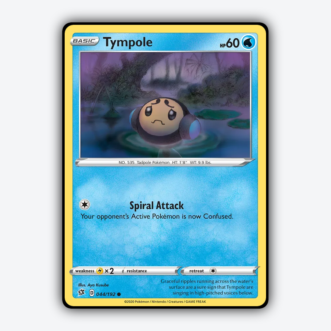 Tympole 044/192 - Rebel Clash Set - Card Rug