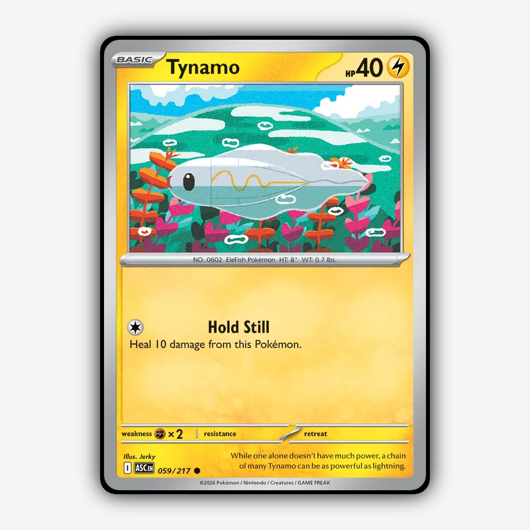 Tynamo 059/217 - Ascended Heroes Set - Card Rug