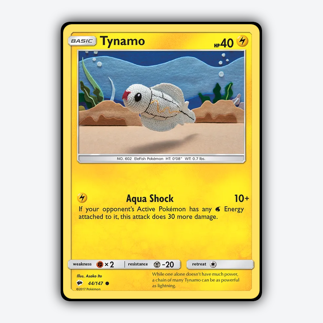 Tynamo 044/147 - Burning Shadows Set - Card Rug