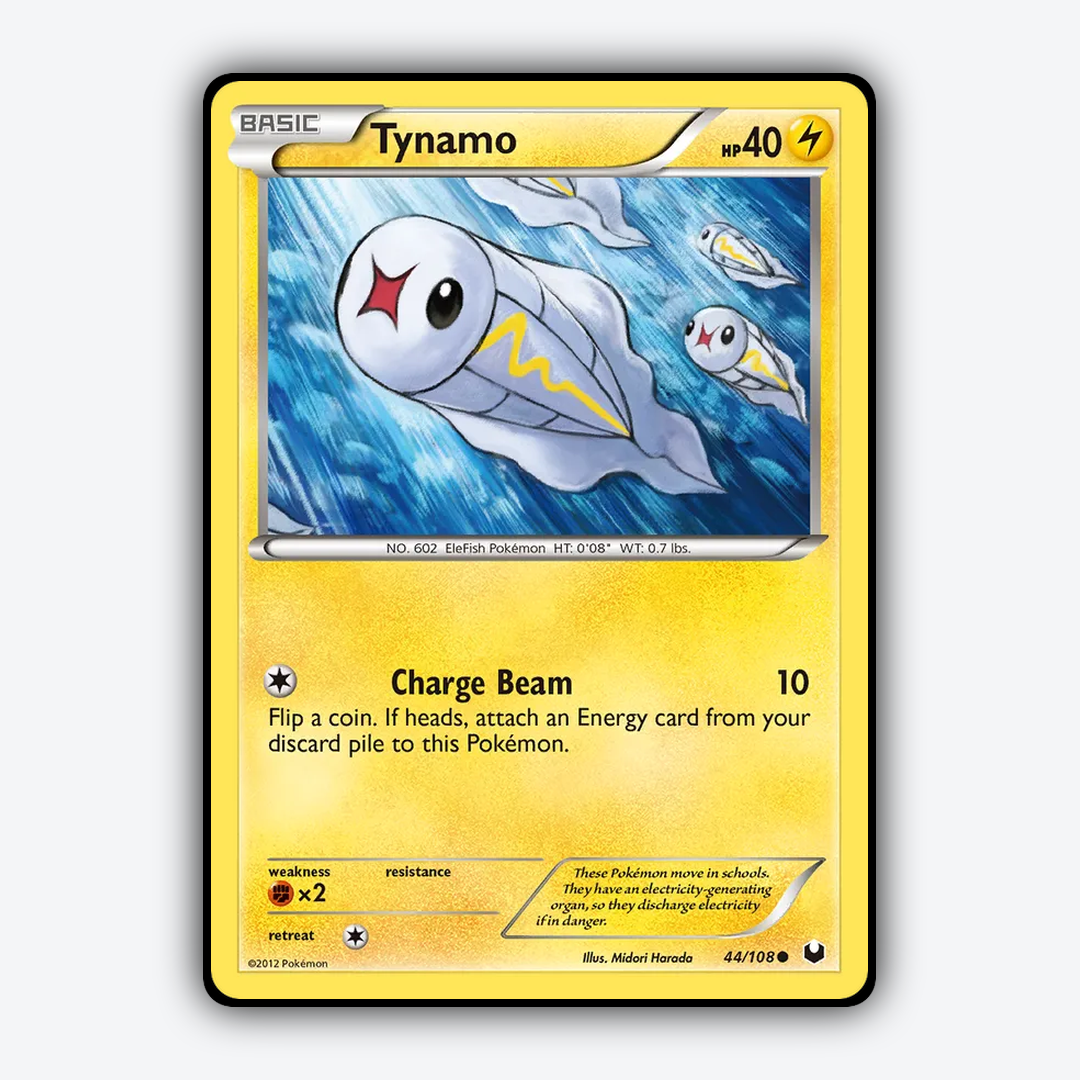 Tynamo 044/108 - Dark Explorers Set - Card Rug