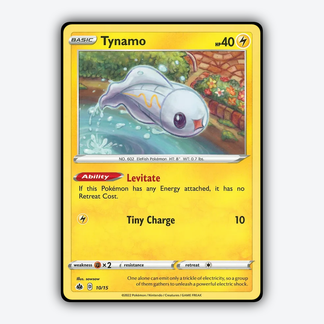 Tynamo 010/15 - McDonald's Collection 2022 Set - Card Rug