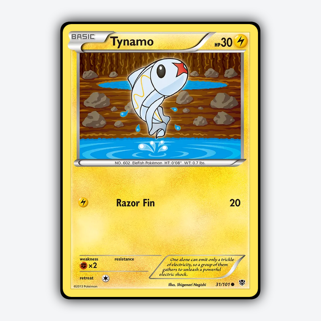 Tynamo 031/101 - Plasma Blast Set - Card Rug