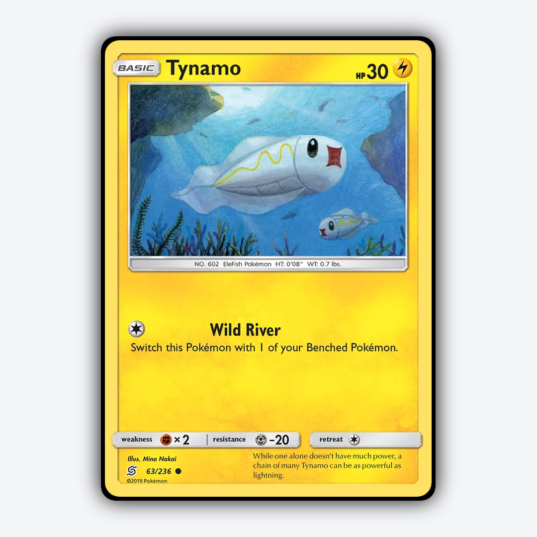 Tynamo 063/236 - Unified Minds Set - Card Rug