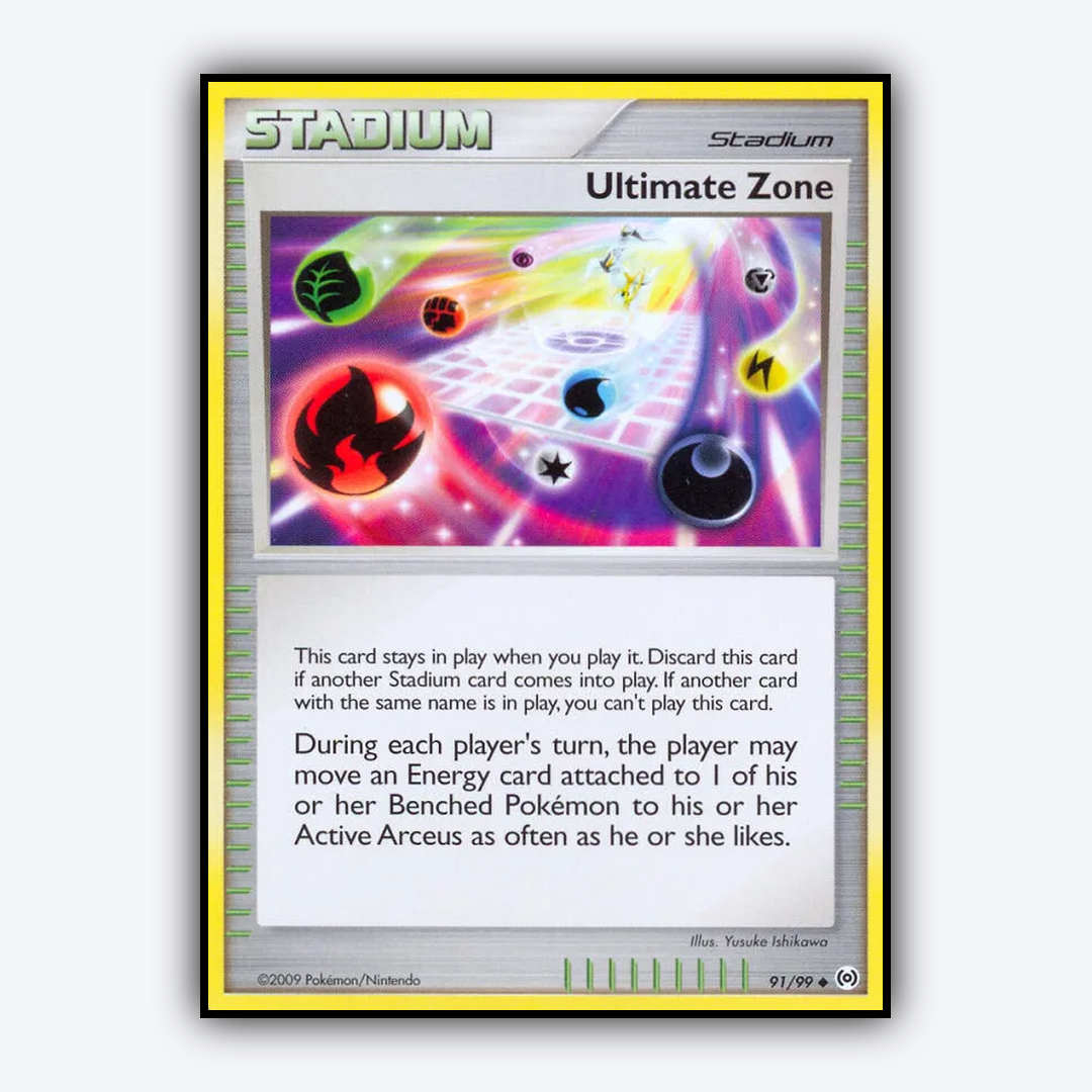 Ultimate Zone 091/99 - Arceus Set - Card Rug