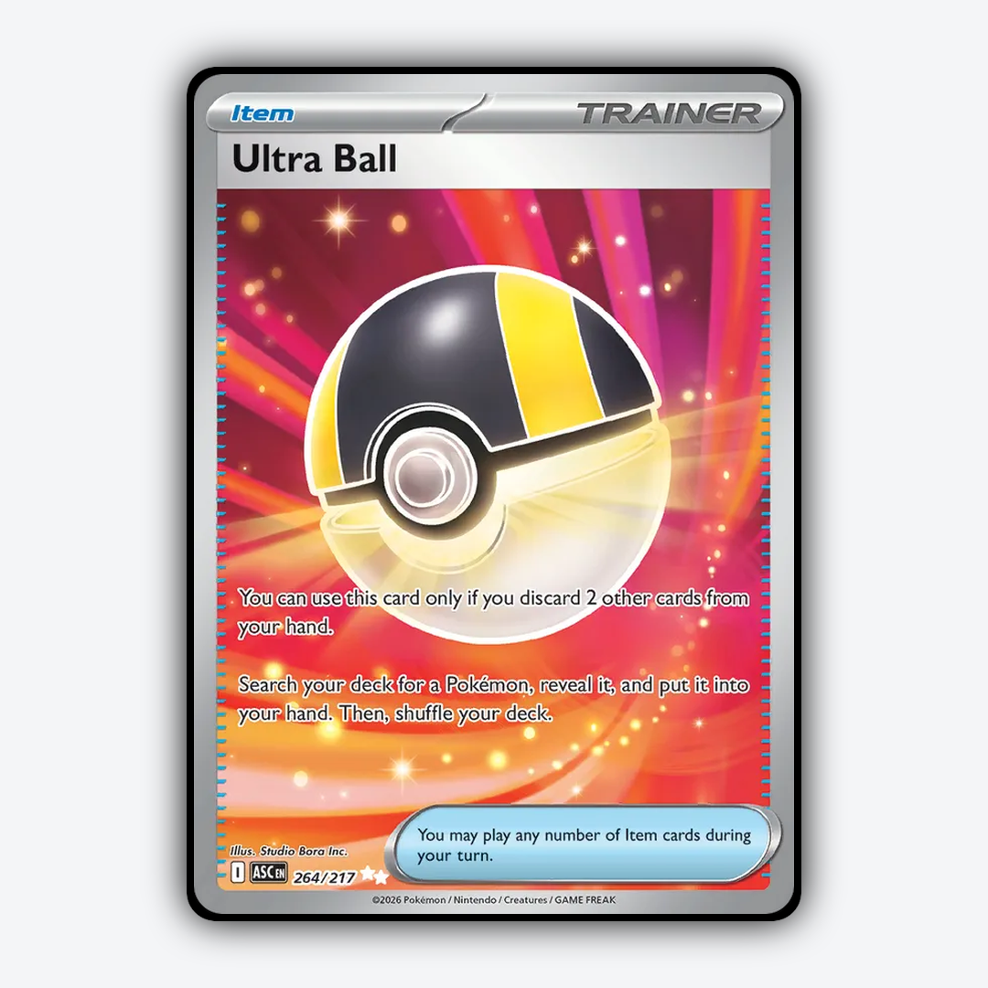 Ultra Ball 264/217 - Ascended Heroes Set - Card Rug