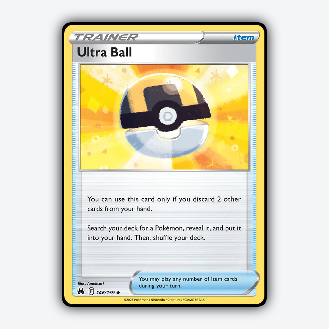 Ultra Ball 146/159 - Crown Zenith Set - Card Rug