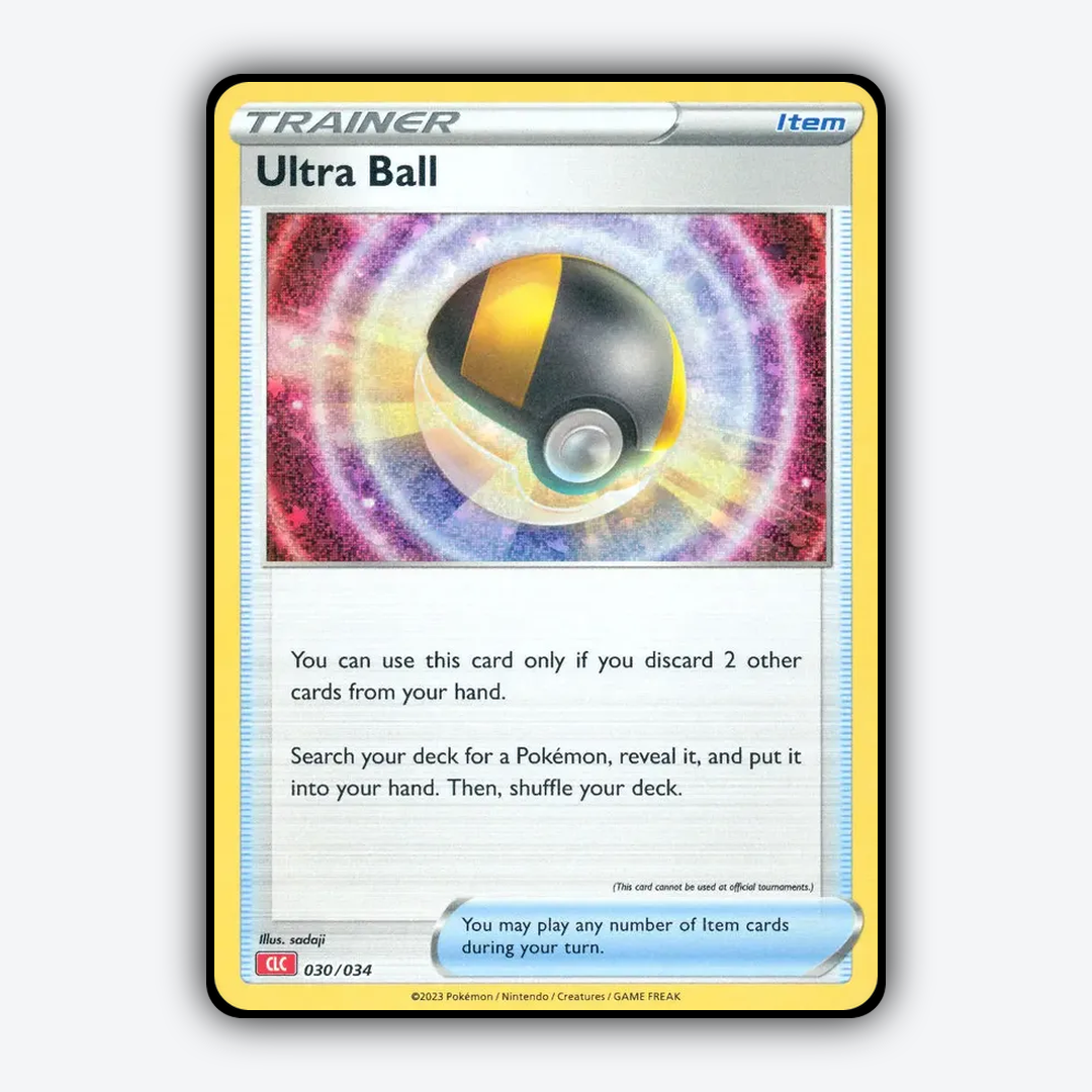 Ultra Ball 030/034 - Pokémon TCG Classic - Charizard Set - Card Rug