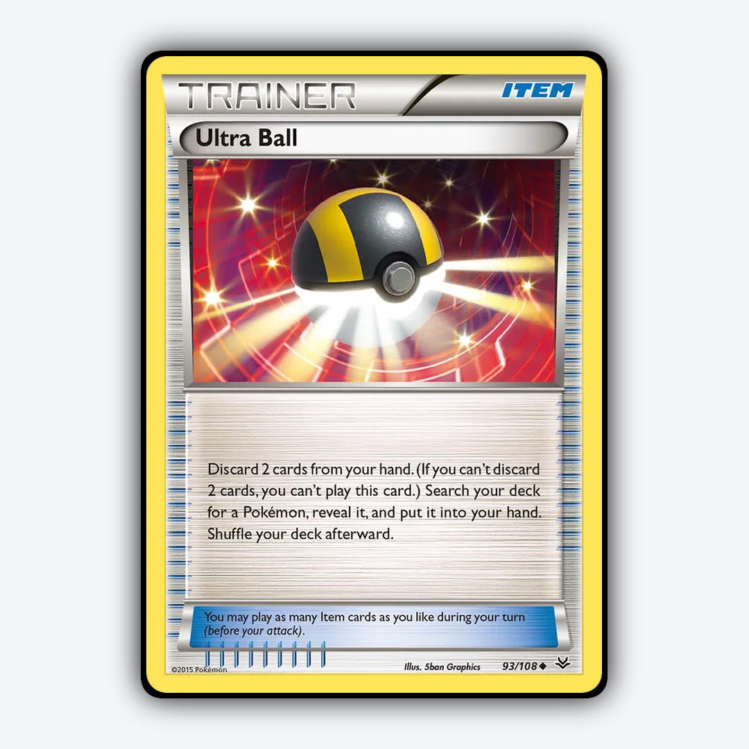 Ultra Ball 093/108 - Roaring Skies Set - Card Rug