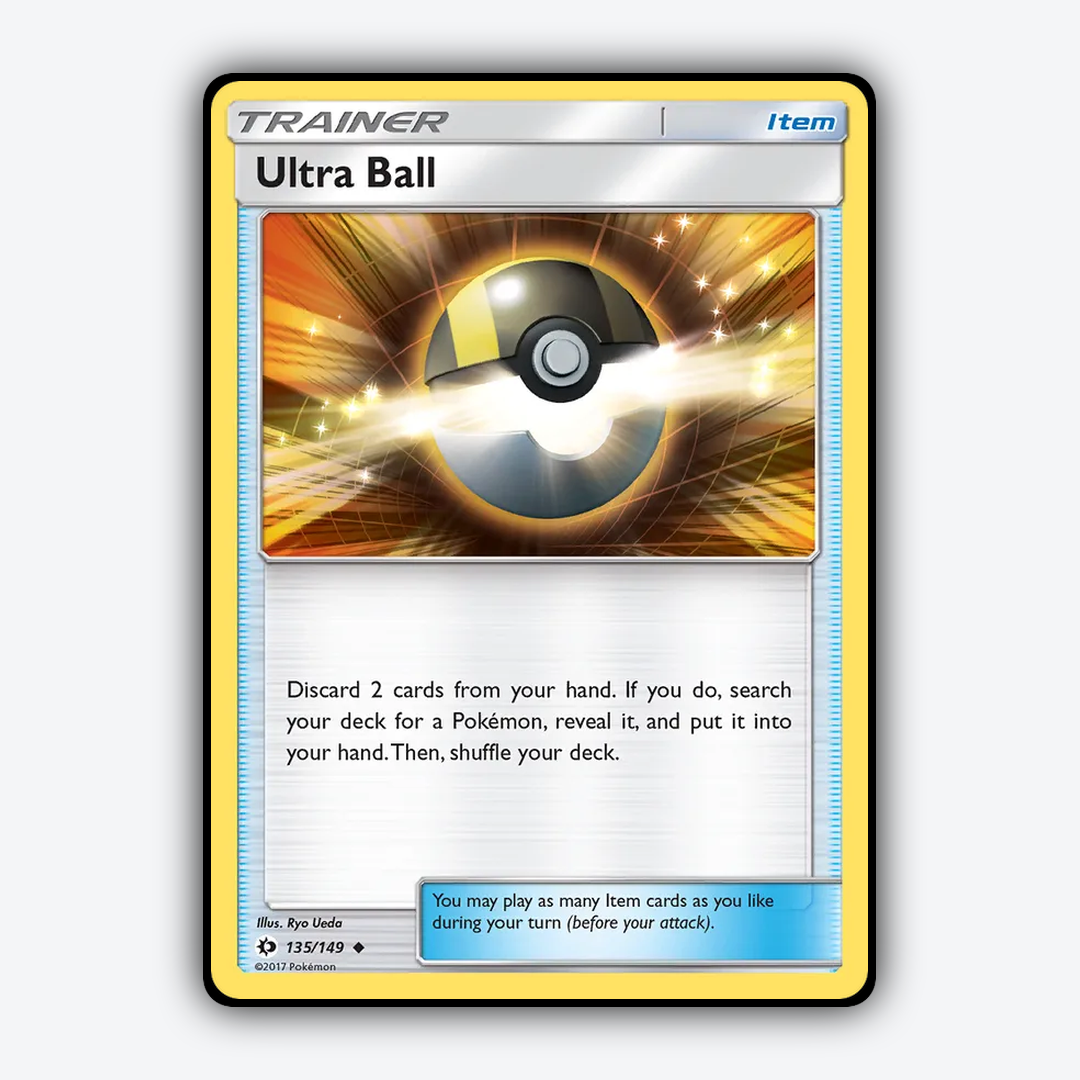 Ultra Ball 135/149 - Sun & Moon Set - Card Rug