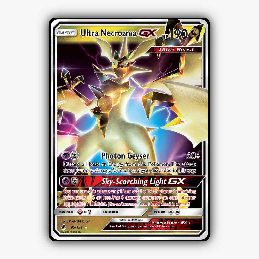 Ultra Necrozma-GX 095/131 - Forbidden Light Set - Card Rug