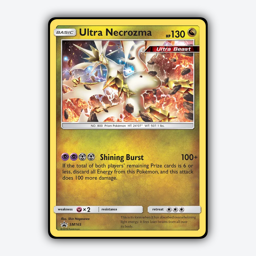 Ultra Necrozma #165 - SM Black Star Promos Set - Card Rug