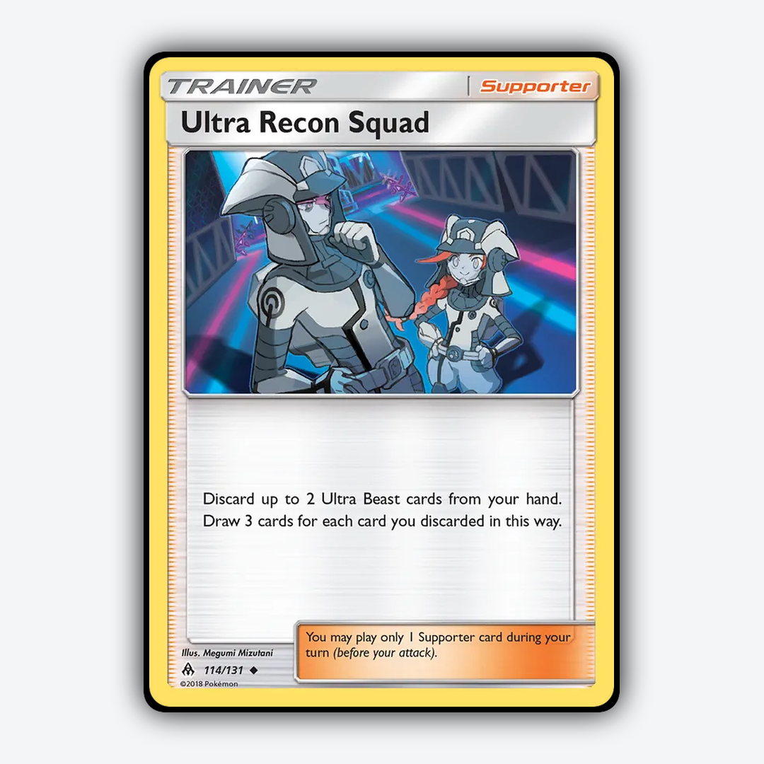 Ultra Recon Squad 114/131 - Forbidden Light Set - Card Rug